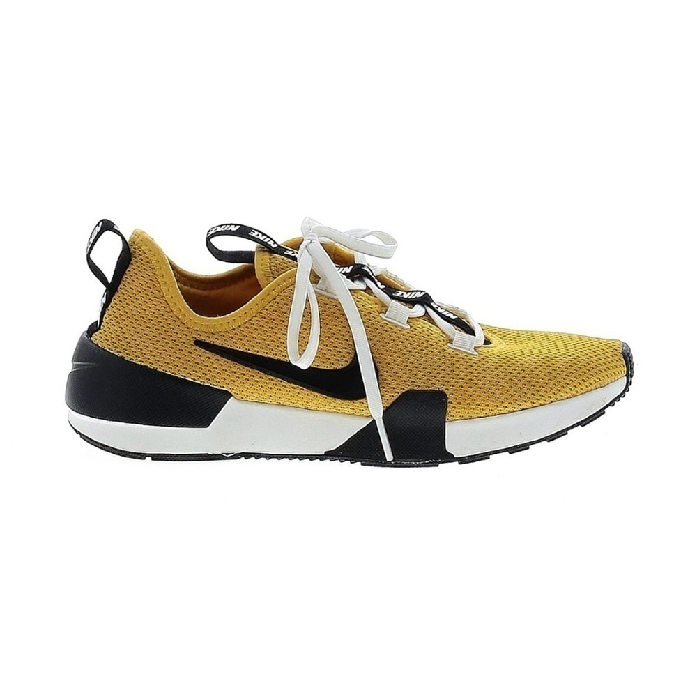 Nike Ashin Modern Sneaker - Yellow and Black - Size 8
